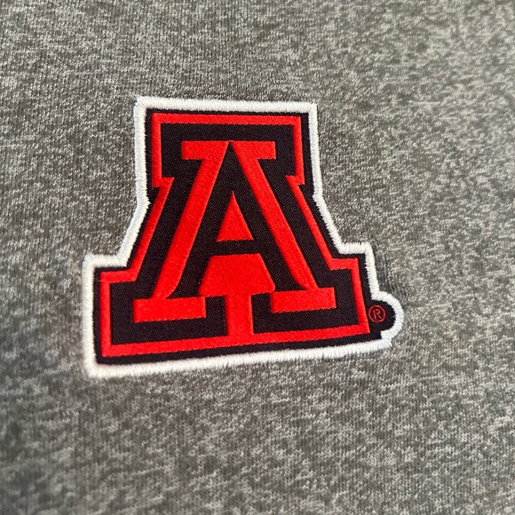 Men's Nike Charcoal Arizona Wildcats Marled Patch T-Shirt | Men’s Size L - Picture 5 of 11